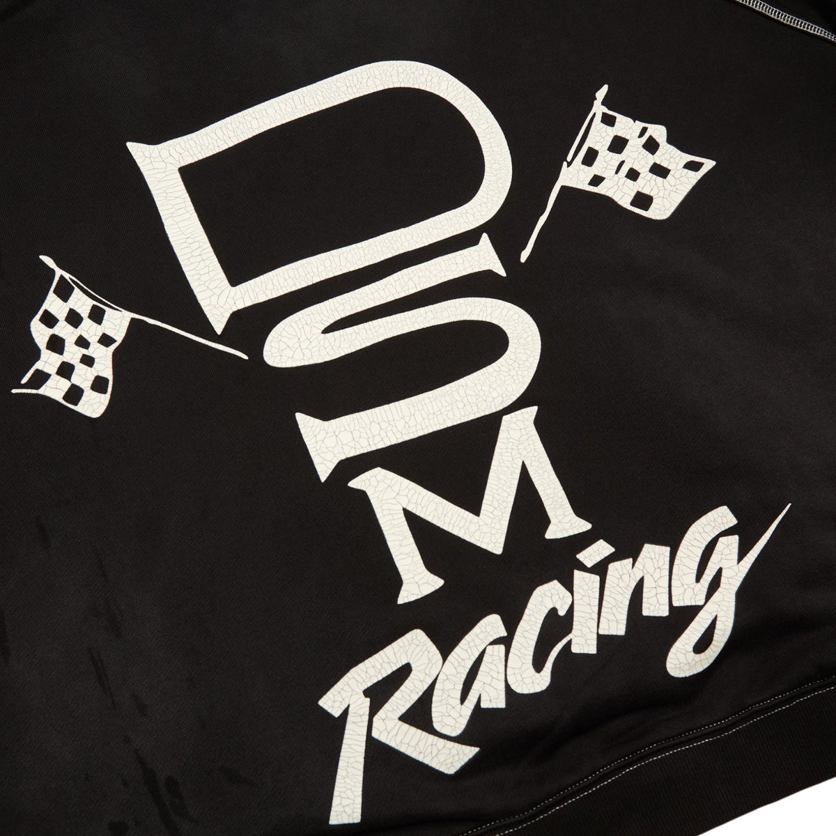 Diet Starts Monday Contrast Stitch Hoodie (Vintage Black) - Image 6