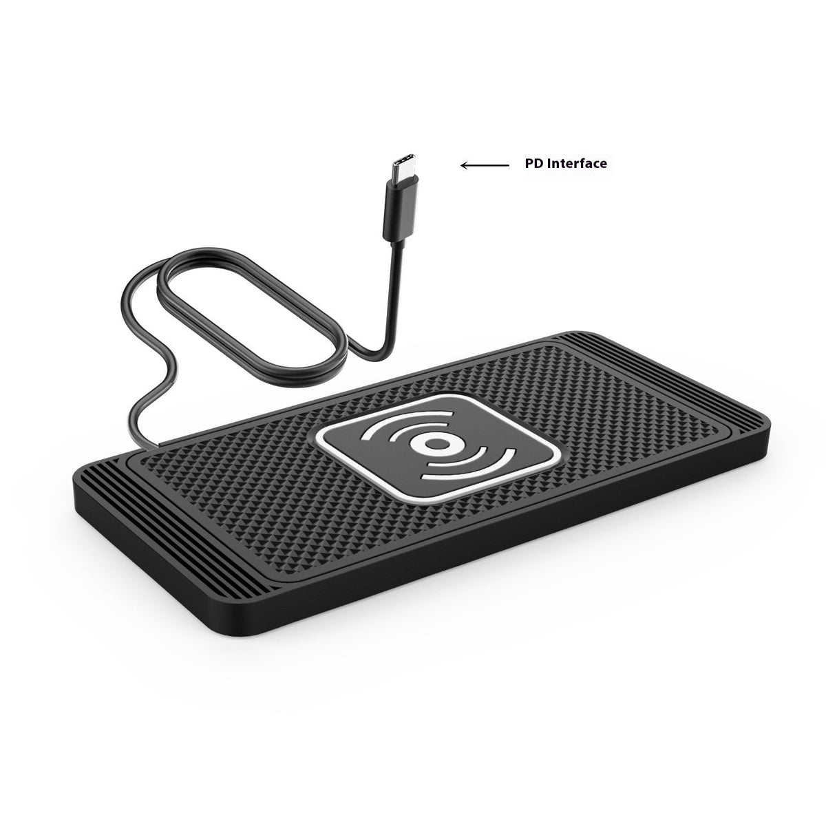 15W Intelligent Automatic Wireless Car Charger - 15W Type C Interface