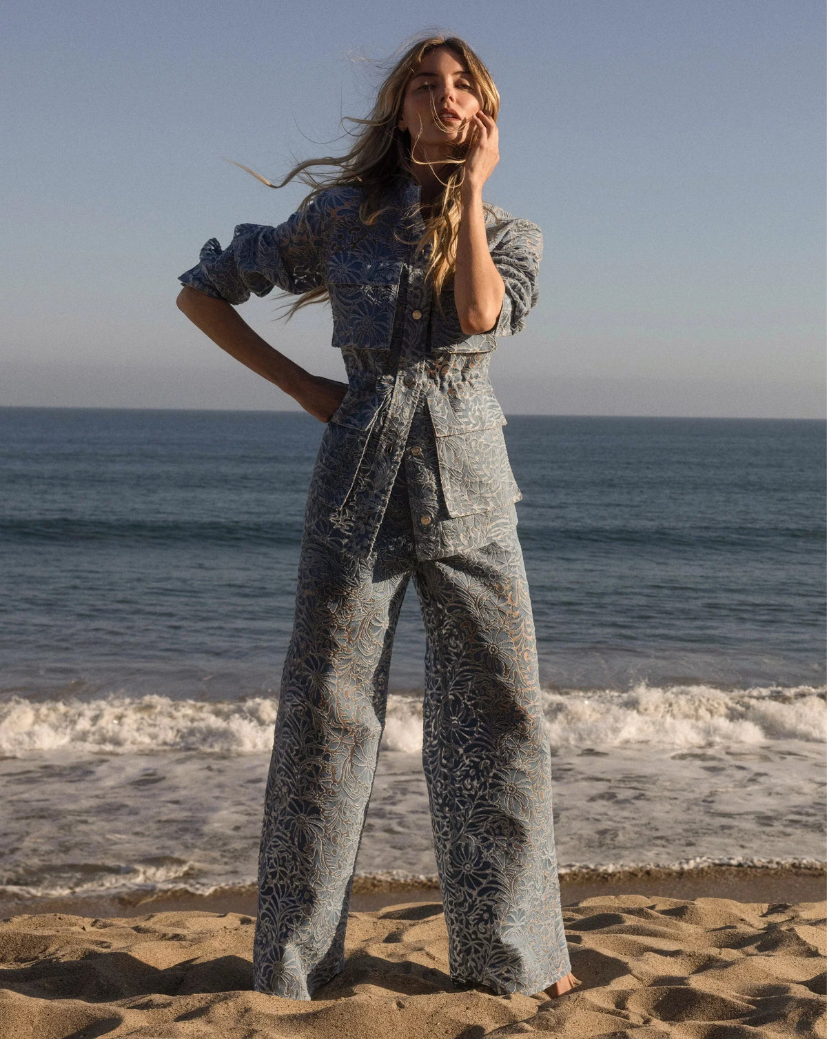 Lane Burnout Denim Jacket - Image 7