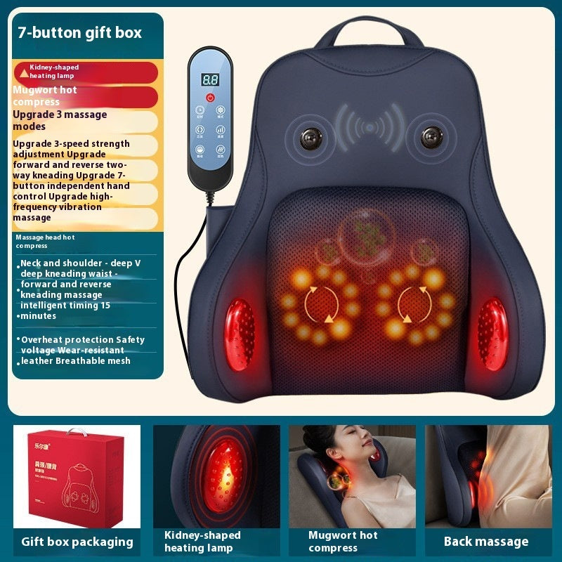 Electric Kneading Massage Pillow for Neck & Back - Image 7