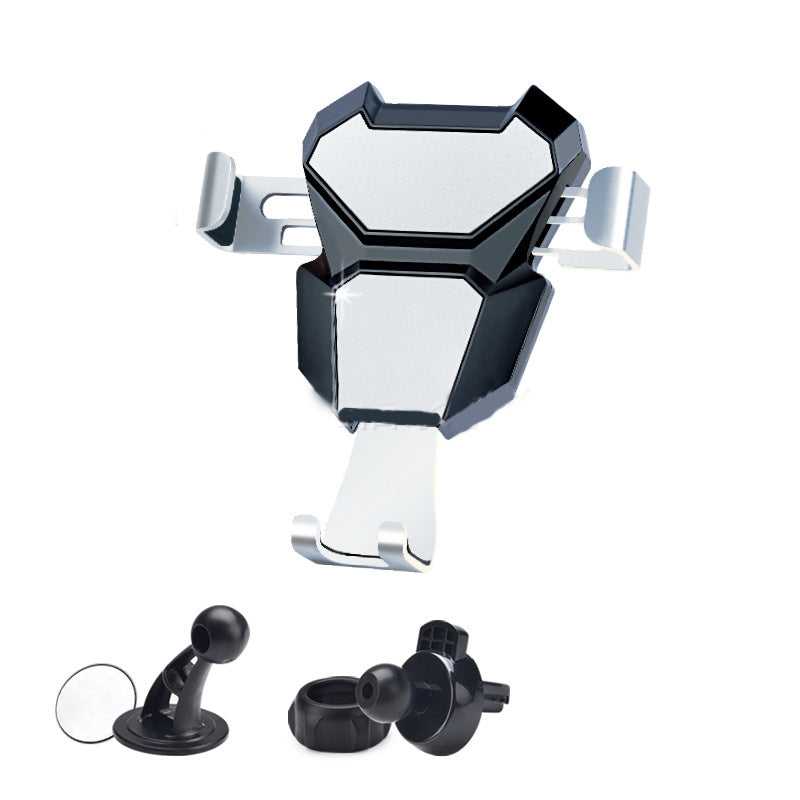 360° Dashboard & Windshield Car Phone Holder - Silver