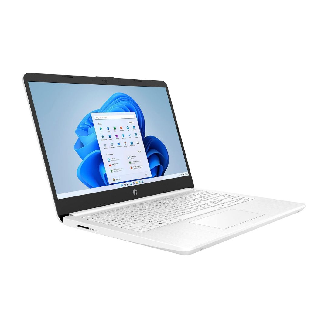 HP Laptop - WXGA - Celeron N4120 - 4GB RAM - 64GB SSD - White - 14-dq0052dx - Image 3