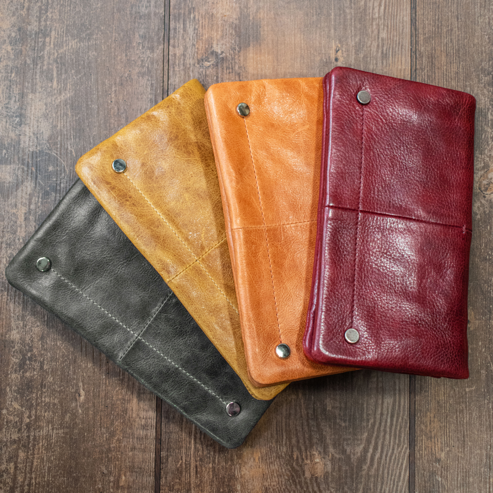 Terry Crackled Napa Leather Wallet - Image 33