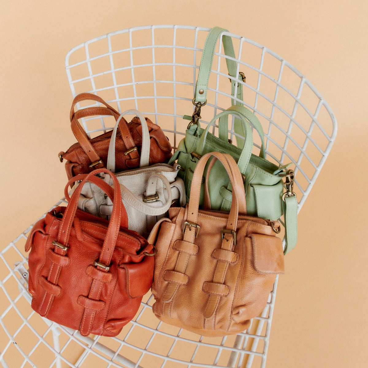 Jolene Leather Crossbody Bag - Image 15