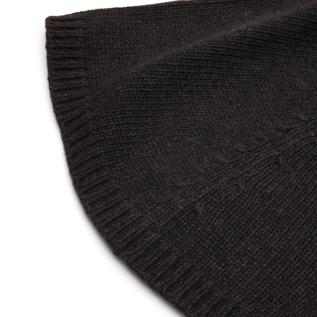 GANNI Wool Mix Mini Skirt (Phantom) - Image 5