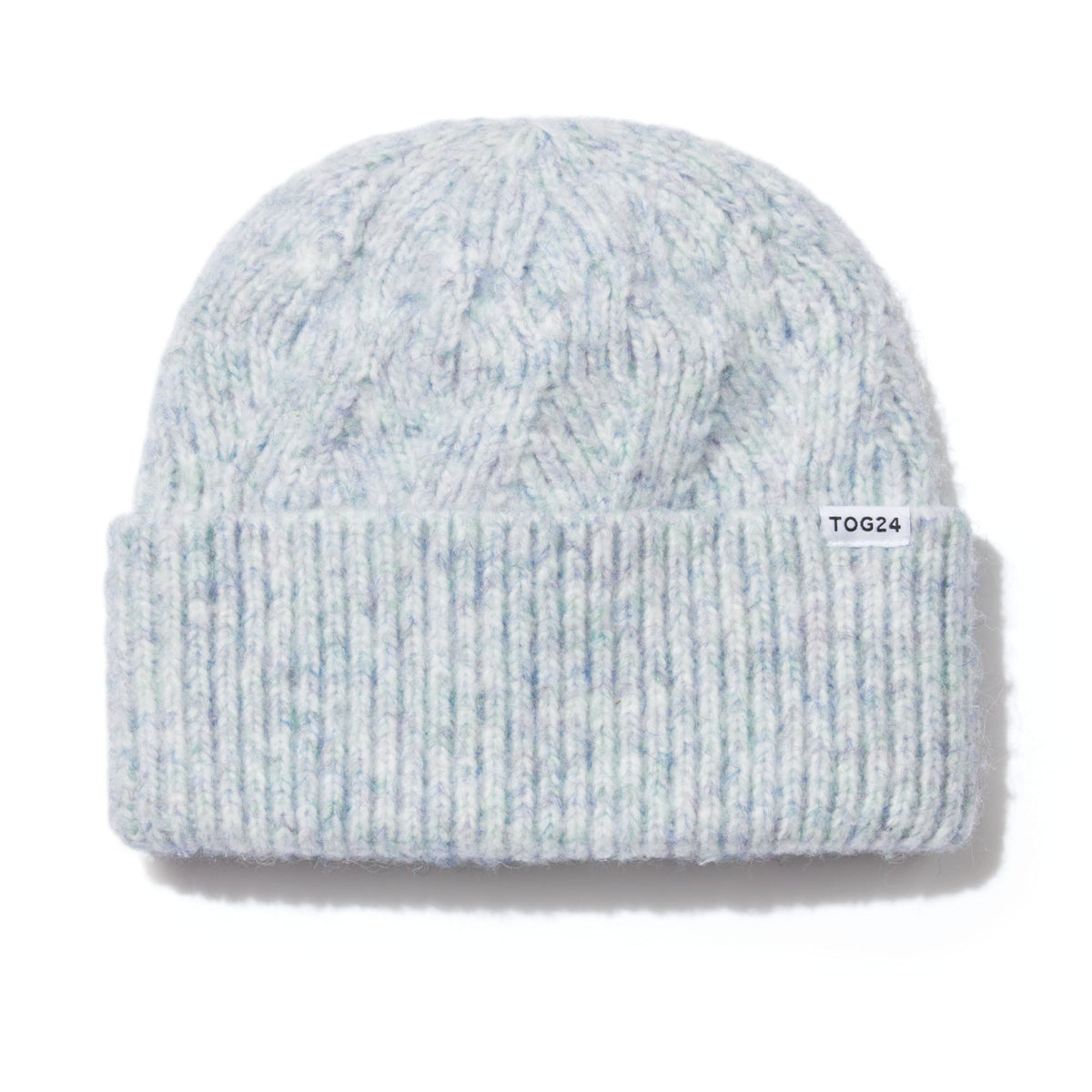 Abby Knit Hat - Light Blue Marl - Image 3