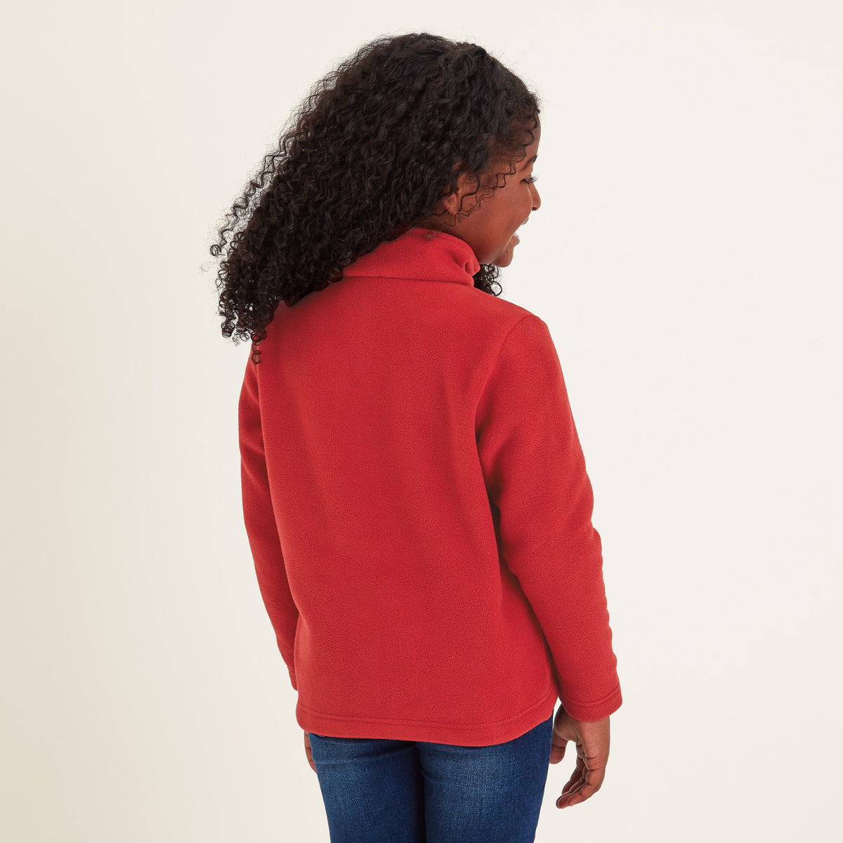 Toffolo Kids Zipneck Fleece - Chilli - Image 4
