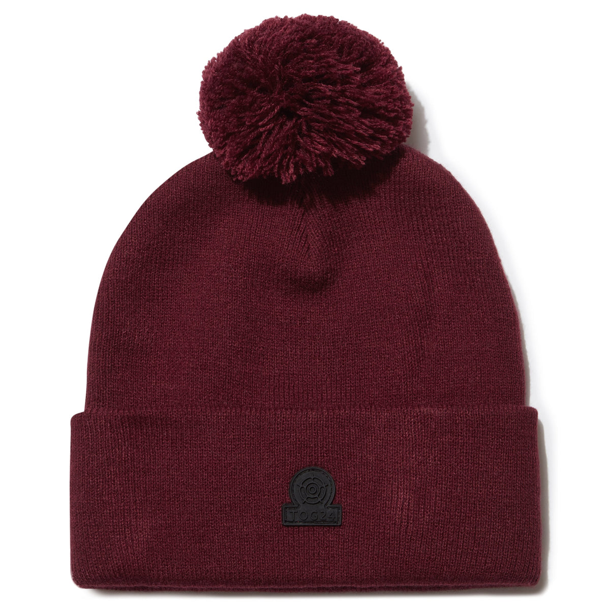 Tyla Knit Hat - Maroon - Image 2
