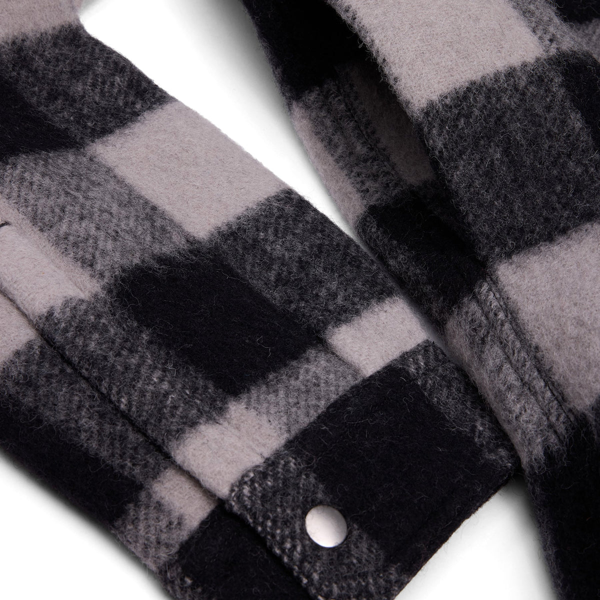 Rick Owens Oversized Outershirt (Black plaid) - Image 5