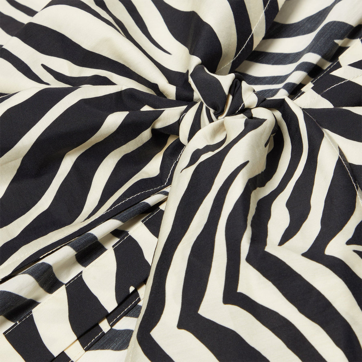 Simon Miller Loch Sleeveless Poplin Button Up (Zebra print) - Image 4