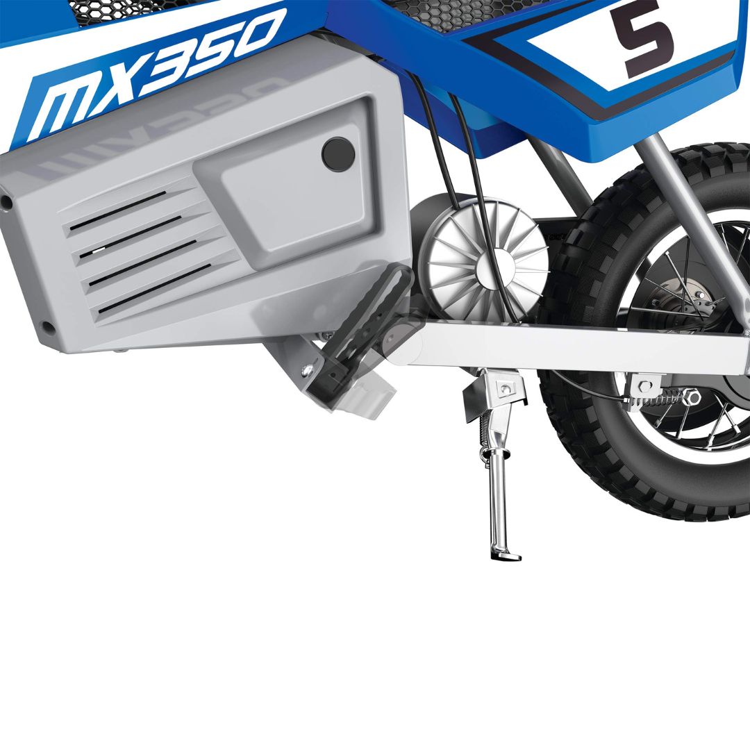 Razor - Dirt Rocket MX350 w/7 miles Max Operating Range & 14 mph Max Speed - Blue - 15128040 - Image 9