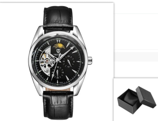 P Katwis Tourbillon Automatic Waterproof Watch for Men - Set5