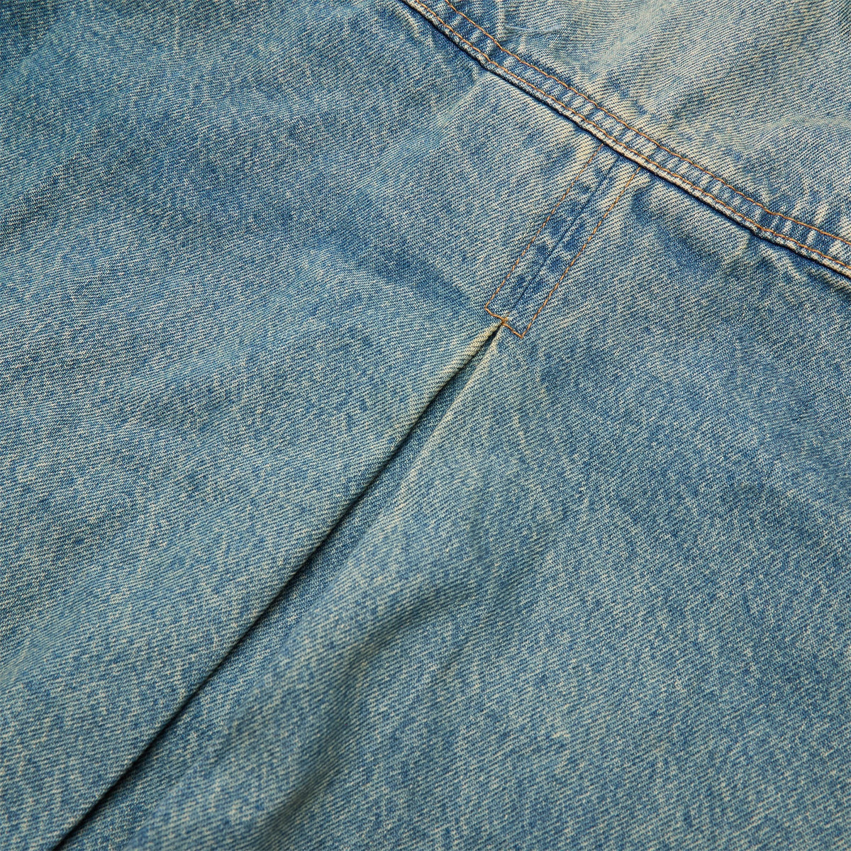 GANNI Tint Rigid Denim Jacket (Mid Blue Vintage) - Image 5