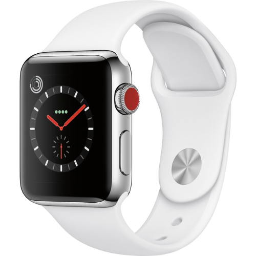 Apple Watch Series 3 42MM (GPS + Cellular) - Silver Stainless Steel - Image 2
