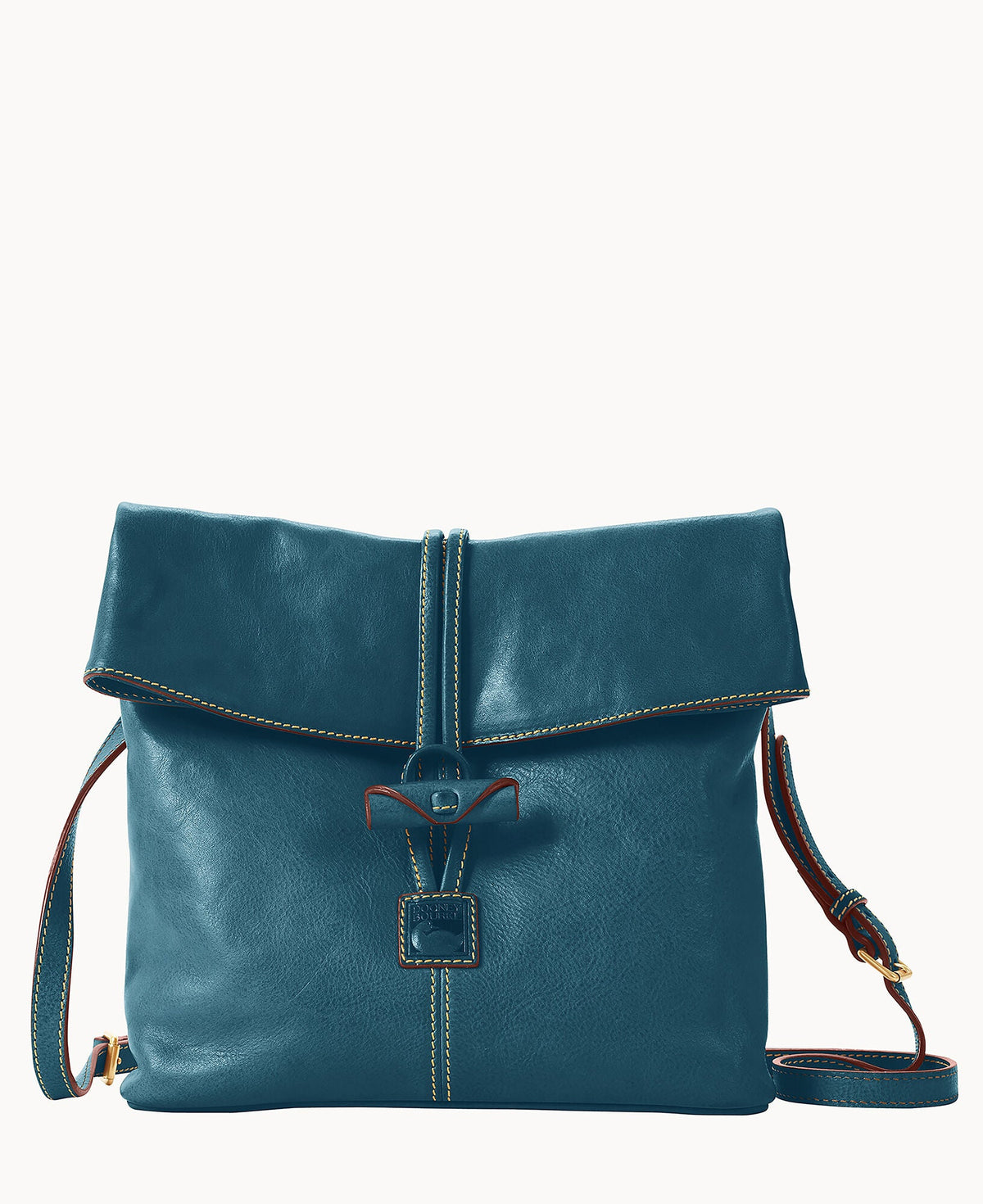Florentine Medium Toggle Crossbody - Teal