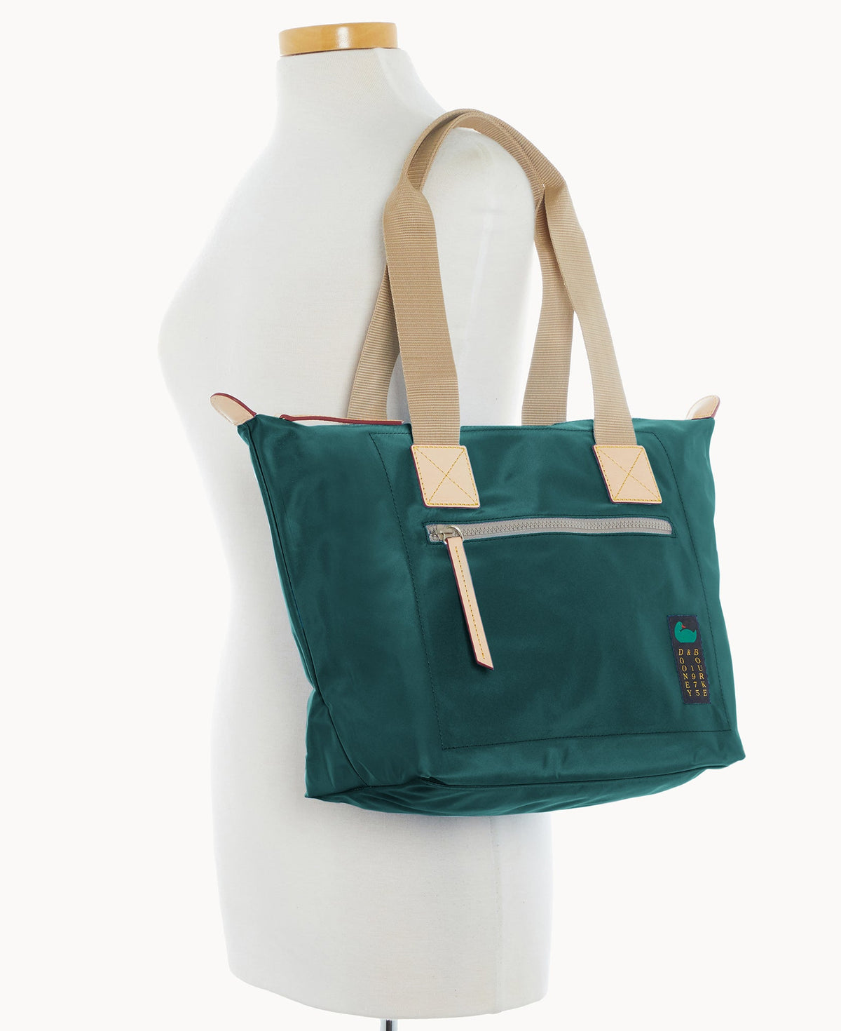 Nylon Front Zip Tote - Image 130