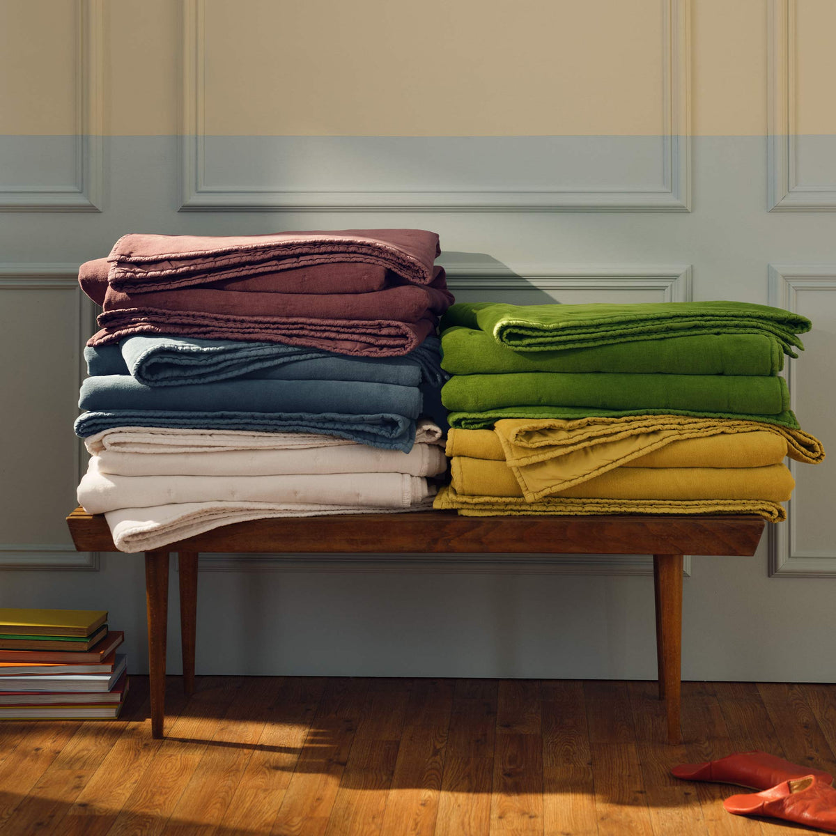 Washed Velvet Quilt Set - Image 22