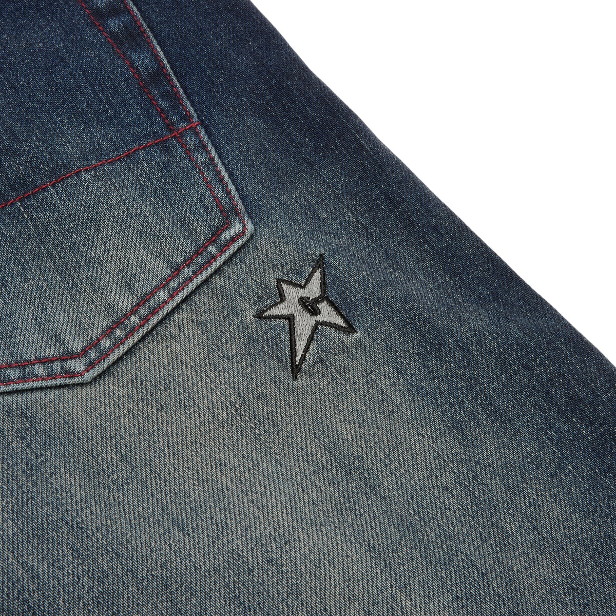 Carpet Company Aged C-Star Jeans (Blue) - Image 6