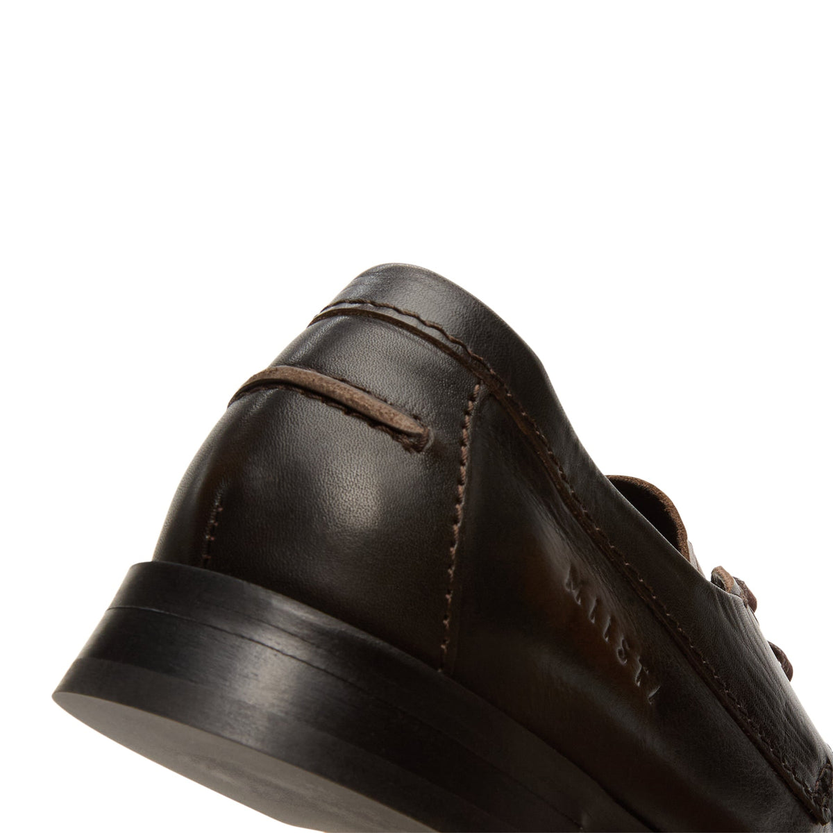 Miista Edelira Brown Derby Loafers (Brown) - Image 9