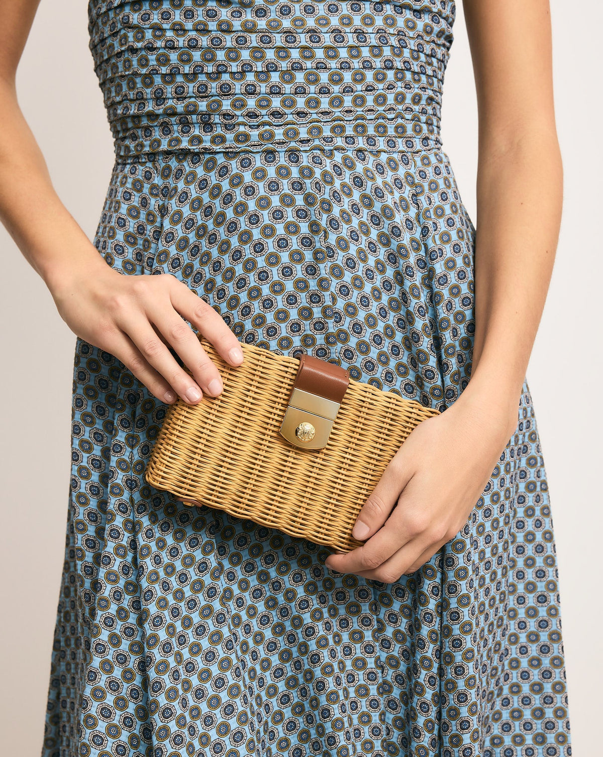 Veronica Beard Lock Box Clutch - Image 6