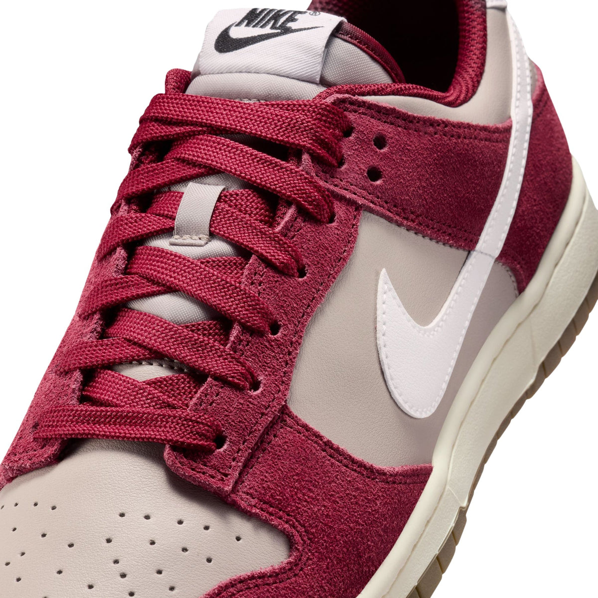 Nike Dunk Low Retro SE (College Grey/White-Team Red-Sail) - Image 6