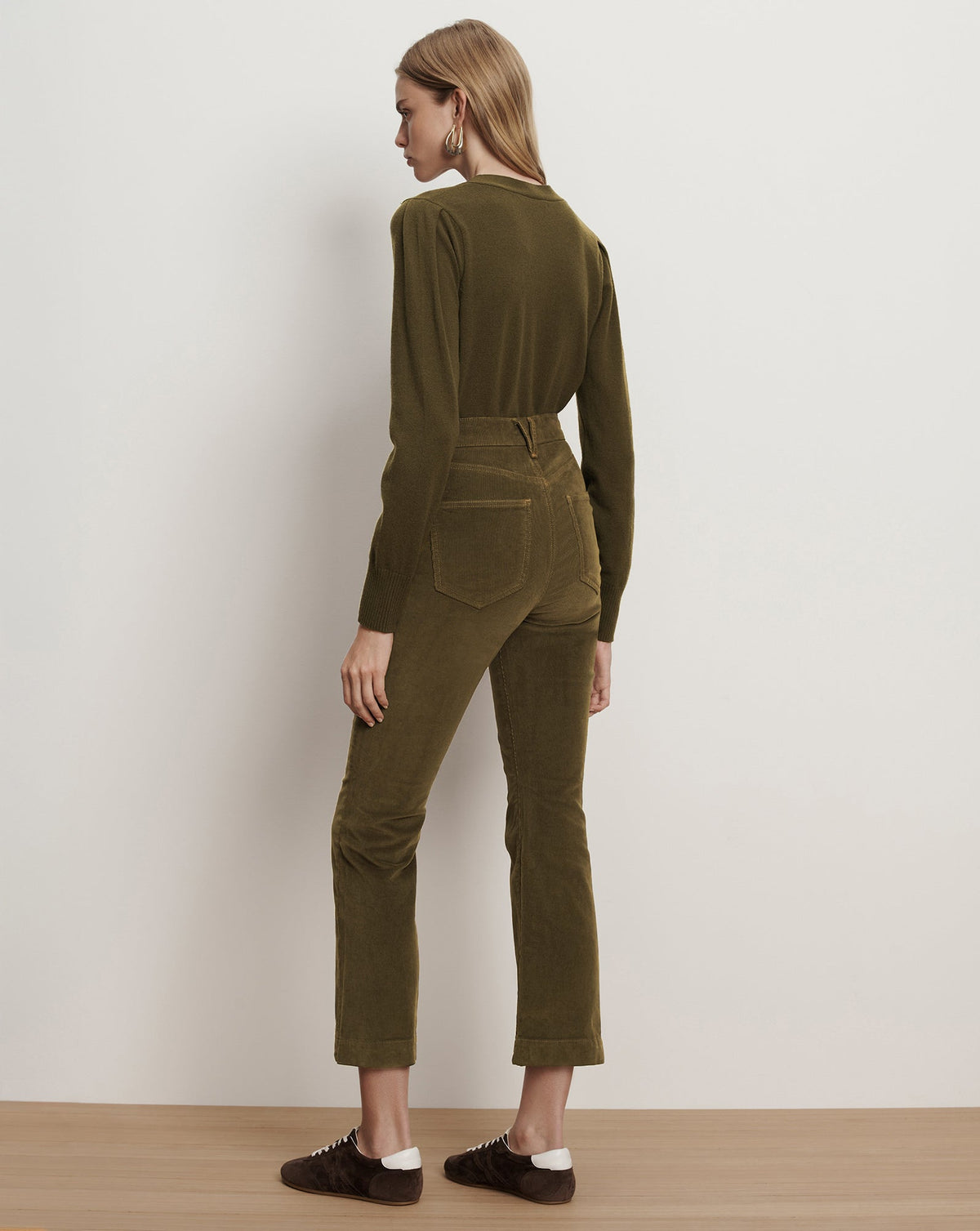 Carson Corduroy Kick-Flare Pant - Image 4