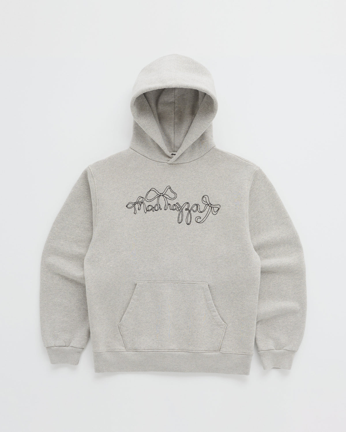 Bow Fleece Hoodie - campus