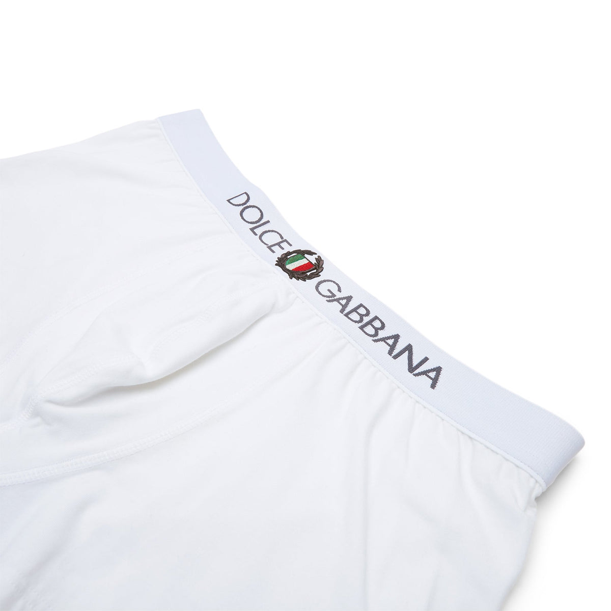 Dolce & Gabbana Logo Regular Boxers (Optical White) - Image 3