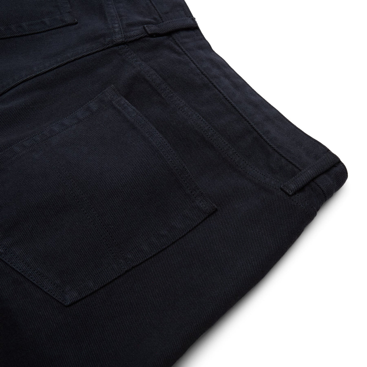 Noah Brushed Back Pleated Jeans (Dark navy) - Image 5