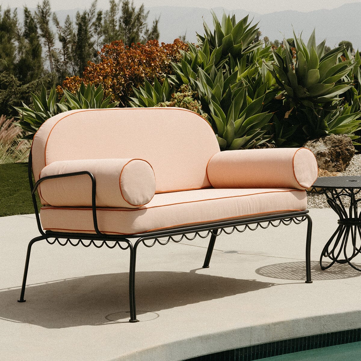 The Al Fresco Love Seat Slip Cover Set - Image 10