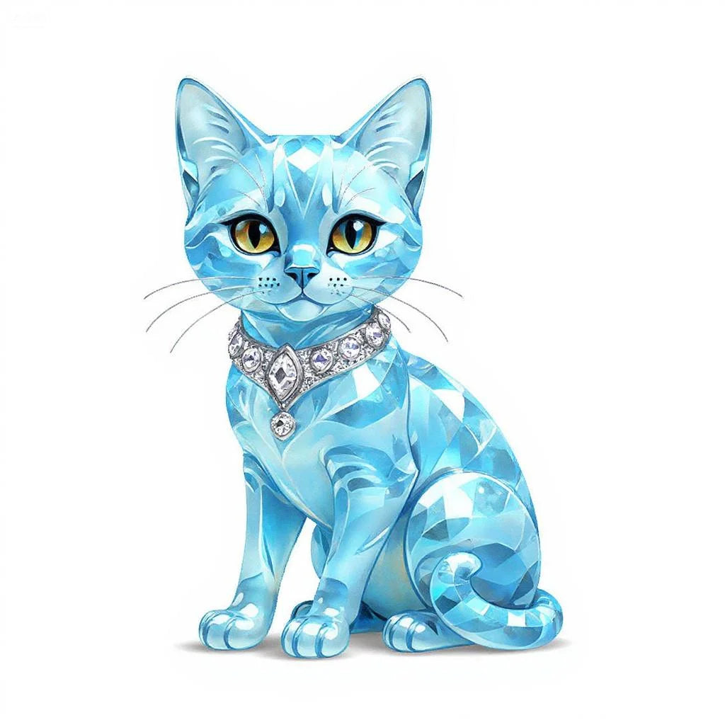 Elegant Exotic Cat Table Decoration Sculptures - Image 6