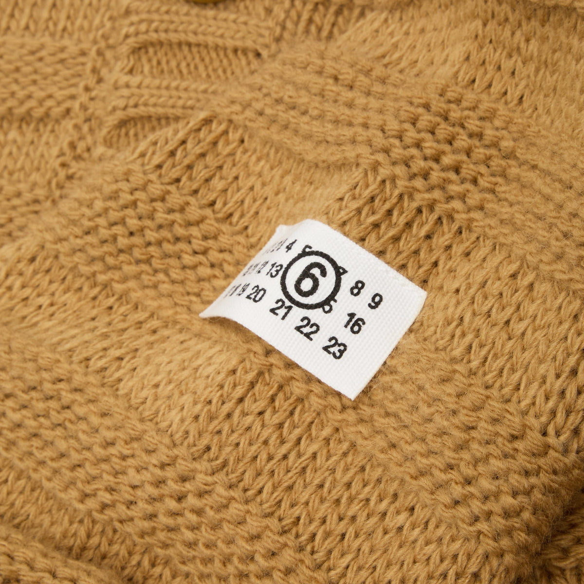 MM6 Maison Margiela Cardigan (Beige) - Image 5