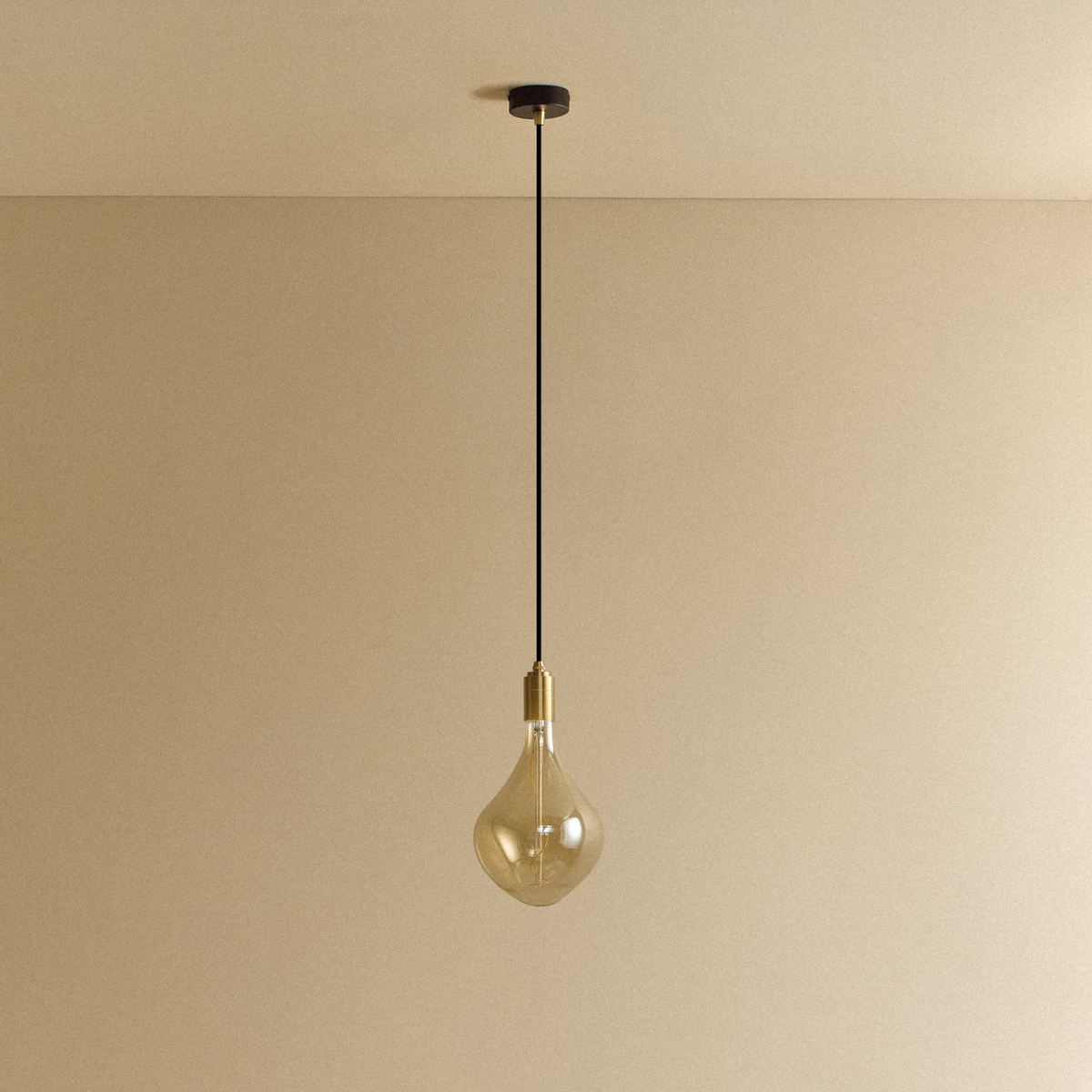 Voronoi II Pendant Light in Brass - Image 9