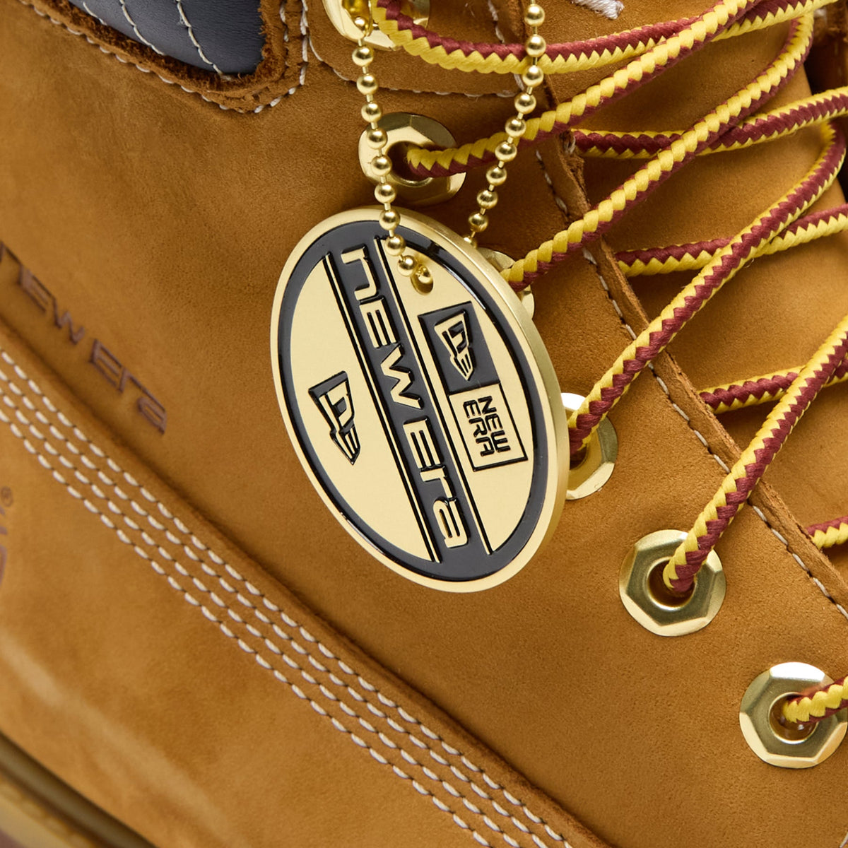 Timberland x New Era x Yankees 6-Inch Waterproof Boot (Wheat Yankees) - Image 6