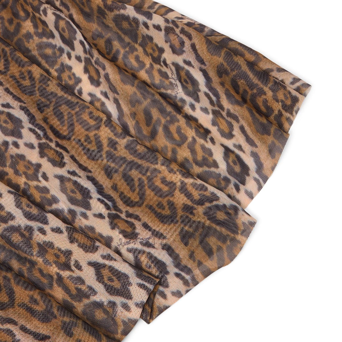House of Sunny Leopard Asymmetric Dress (Multi) - Image 4