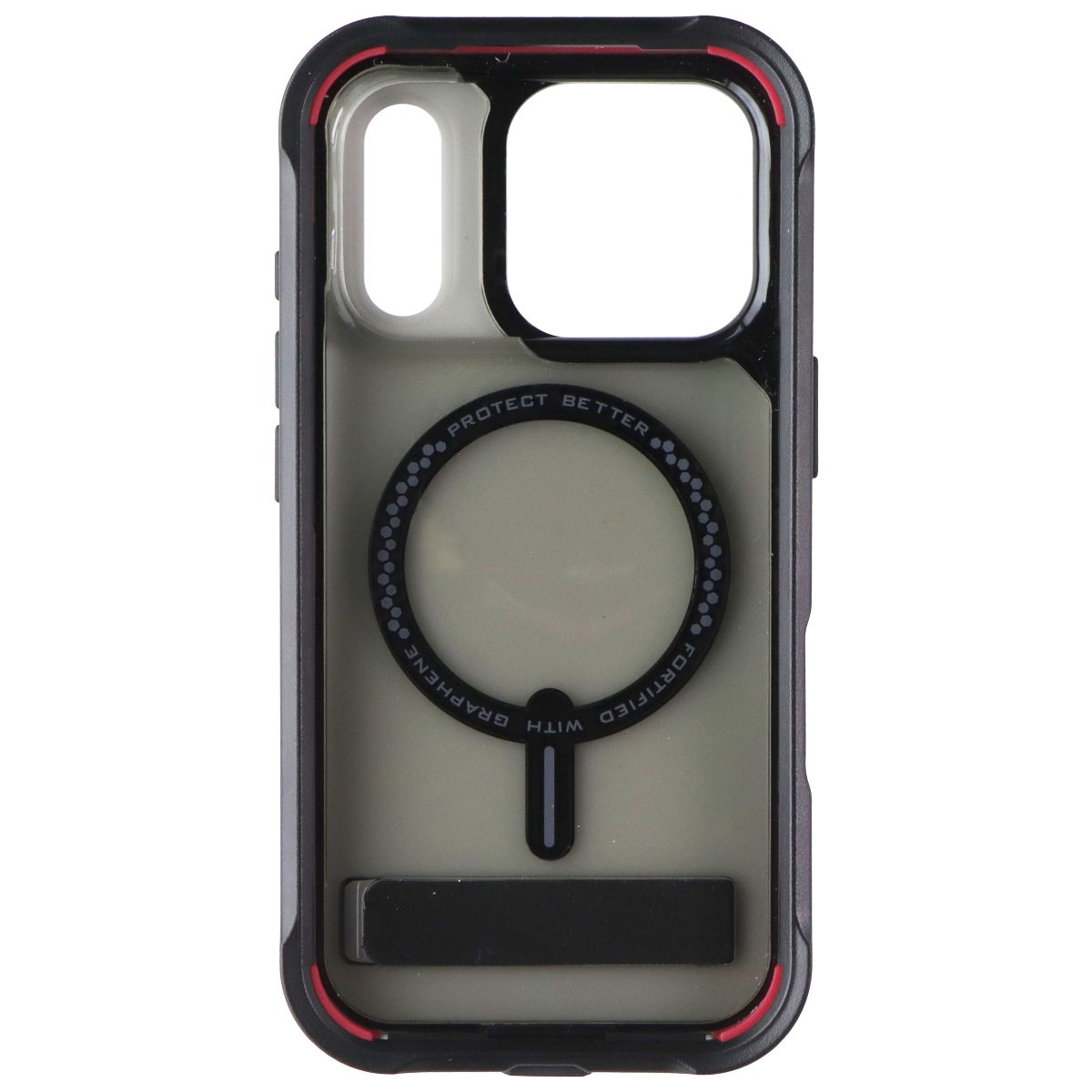 ZAGG Rainier Case with Kickstand for MagSafe for Apple iPhone 17 Pro - Smoke - New - Image 3