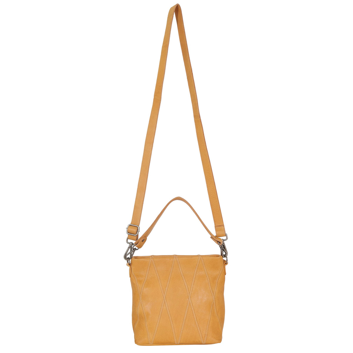 Ivy Diamond Leather Crossbody Bag - Image 31
