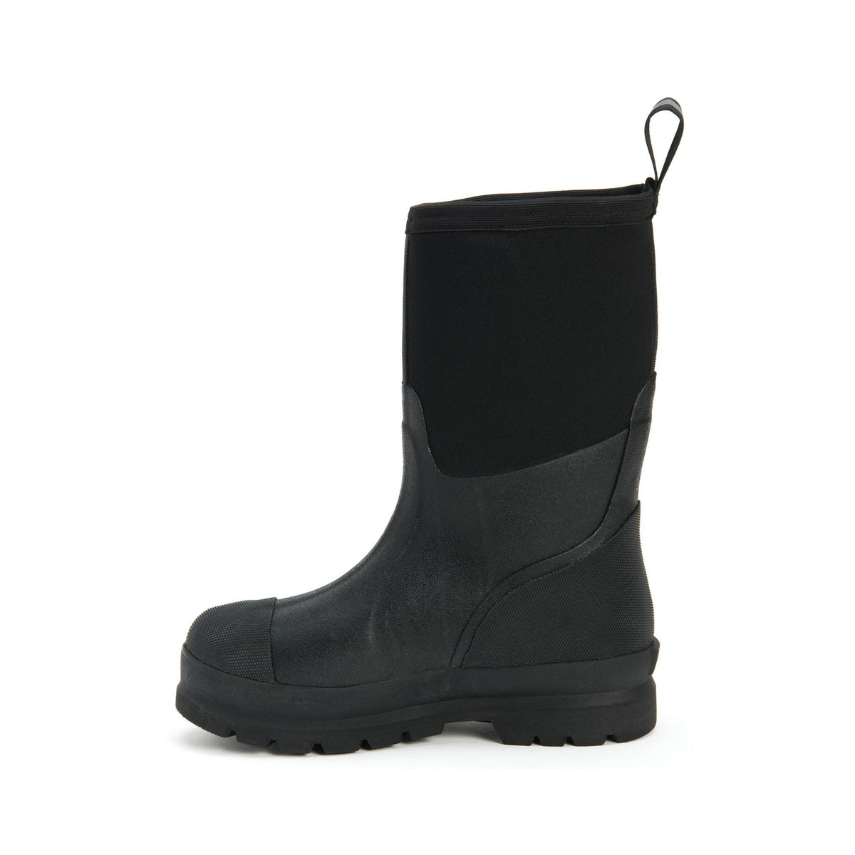 Muck Boots Chore Classic Mid Patterned Unisex Wellington - Black - Image 7