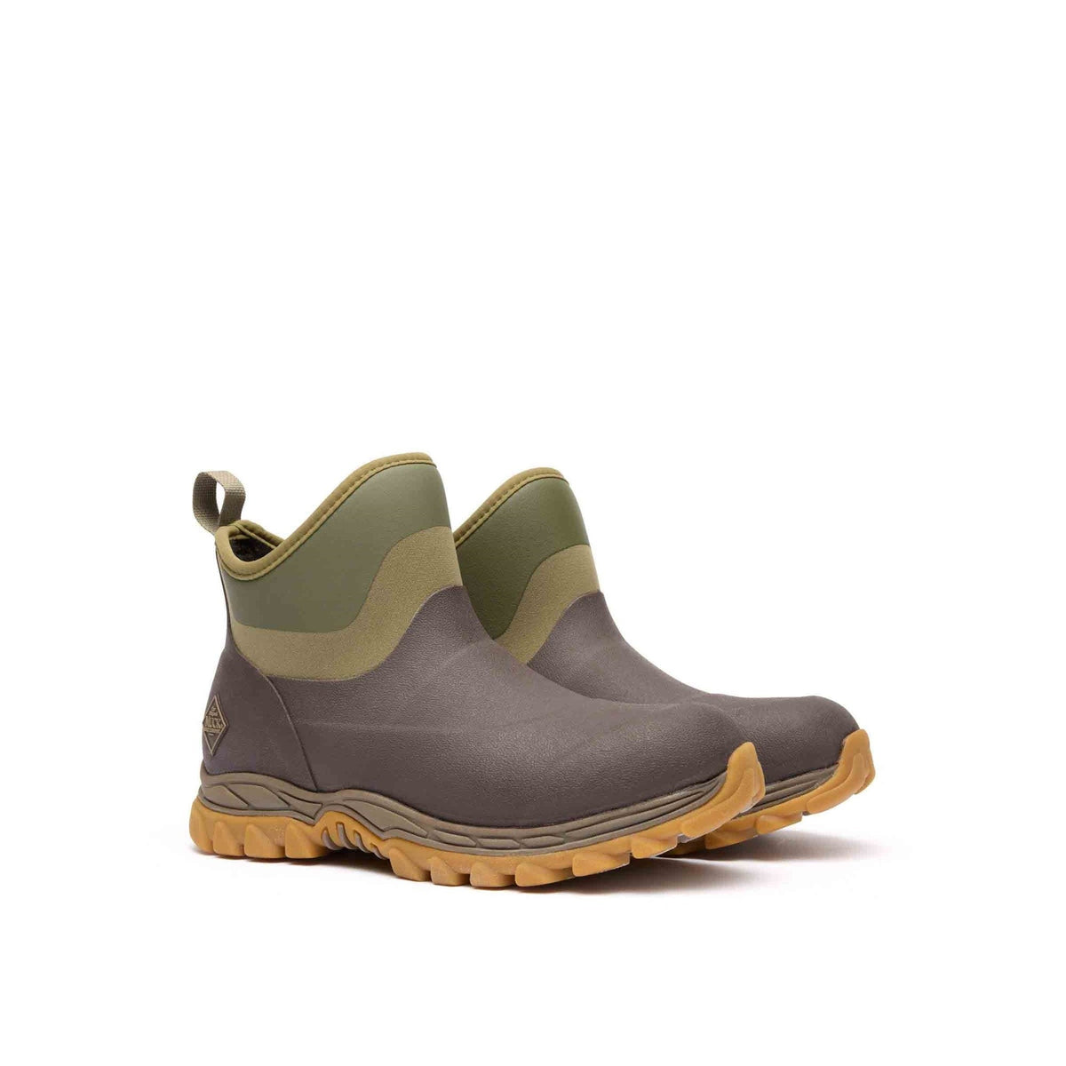 Muck Boots Arctic Sport II Womens Ankle Boot - Dark Brown/Olive - Image 7