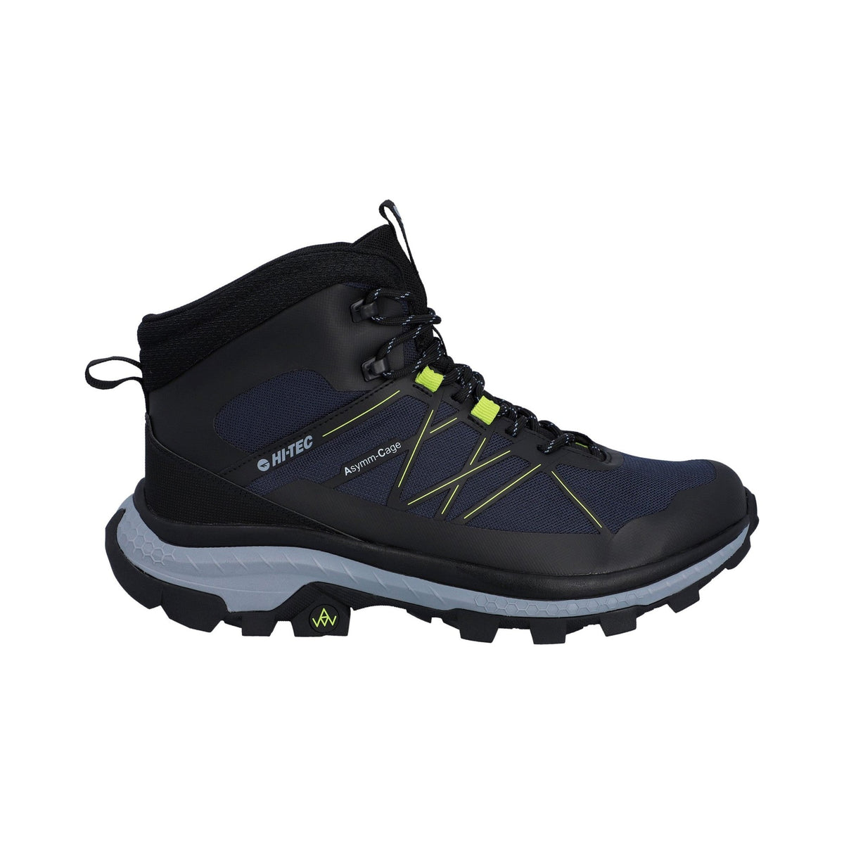 Hi-Tec AWW Infuse Mid WP Mens Hiking Boots - Black/Spellbound/Acid Lime - Image 5