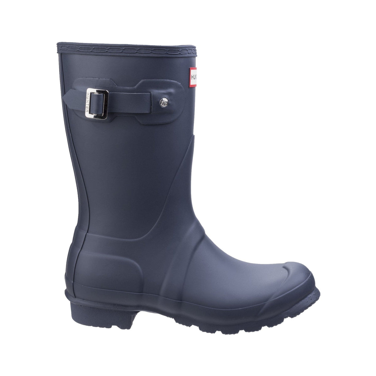 Hunter Original Short Womens Wellington Boots - Navy - Image 4