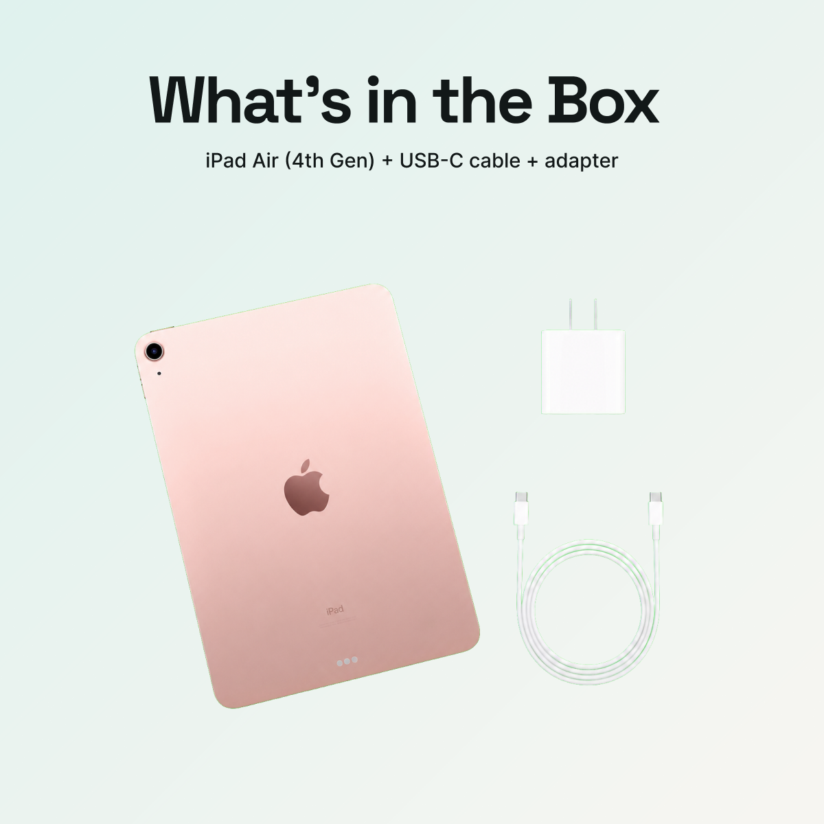iPad Air 10.9" (4th Gen, 2020) 256GB - Rose Gold (Wi-Fi) - Image 4