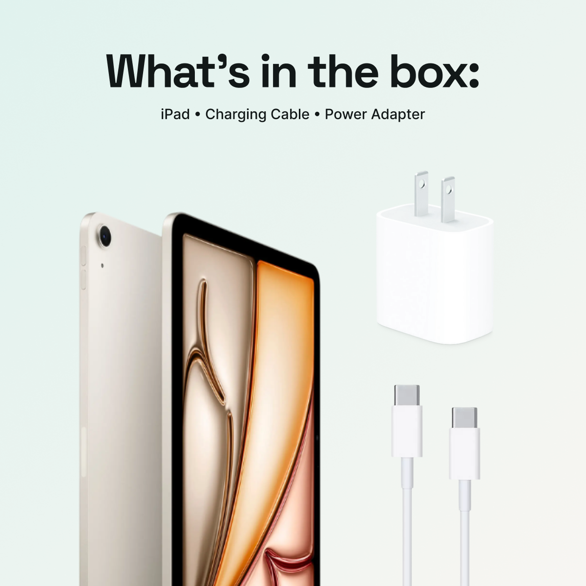 iPad Air 13" (M3, 2025) 128GB - Starlight (Wi-Fi + Cellular) - Image 4