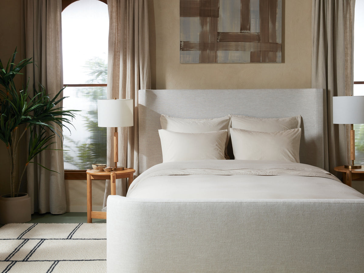Percale Fabric Swatch (Bone) - Image 2