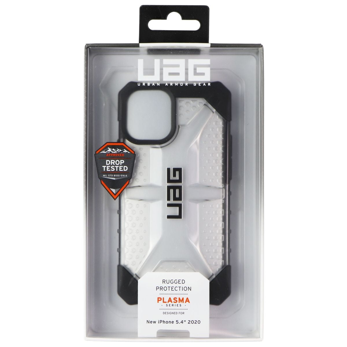 UAG Plasma Series Hard Case for Apple iPhone 12 mini - Ice/Black - New - Image 4