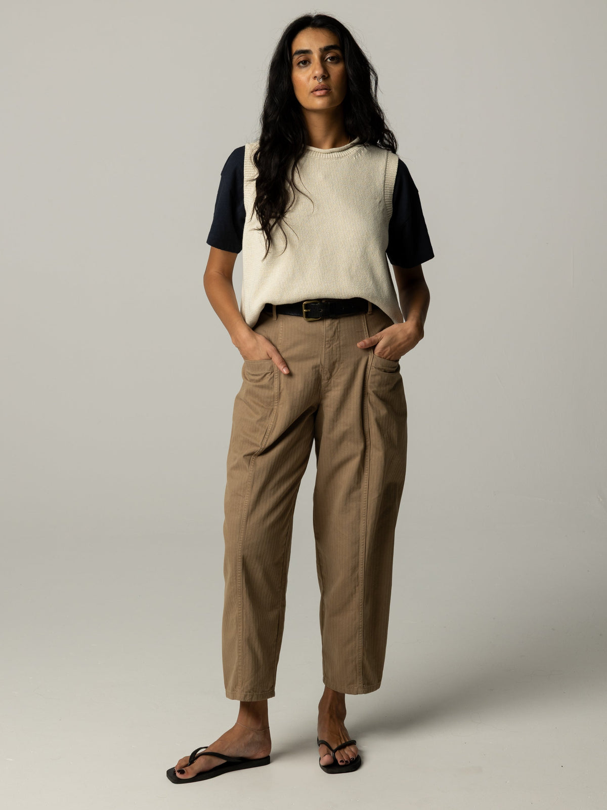 Women's Croft Workwear Barrel Trouser - Image 7