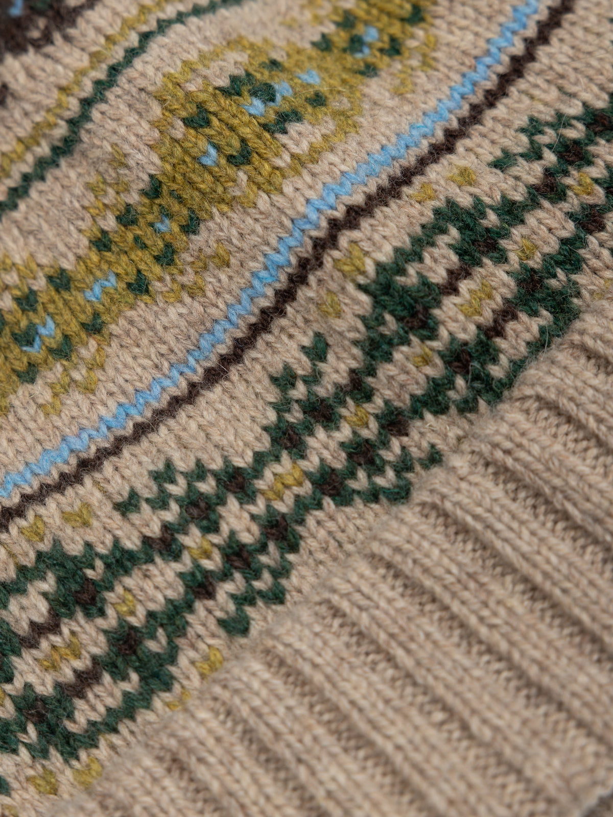 Talland Fair Isle Beanie - Image 4
