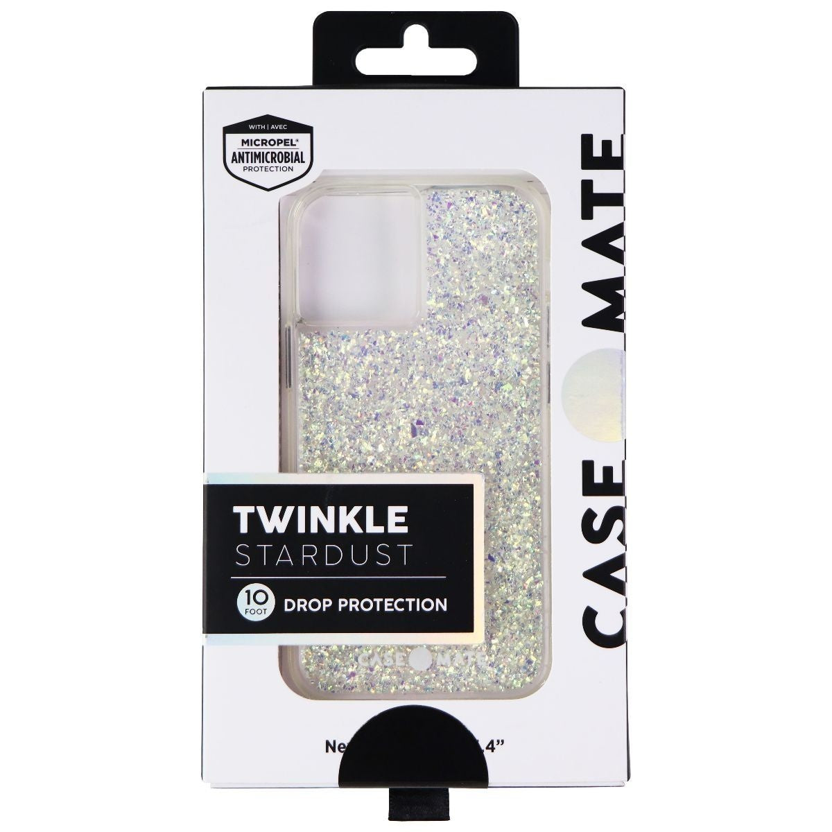 Case-Mate Twinkle Stardust Case for Apple iPhone 12 Mini - Stardust Clear - New - Image 4