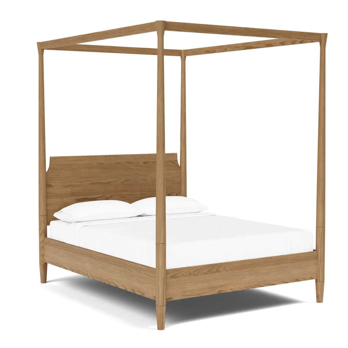 Shenandoah Canopy Bed - Natural Ash