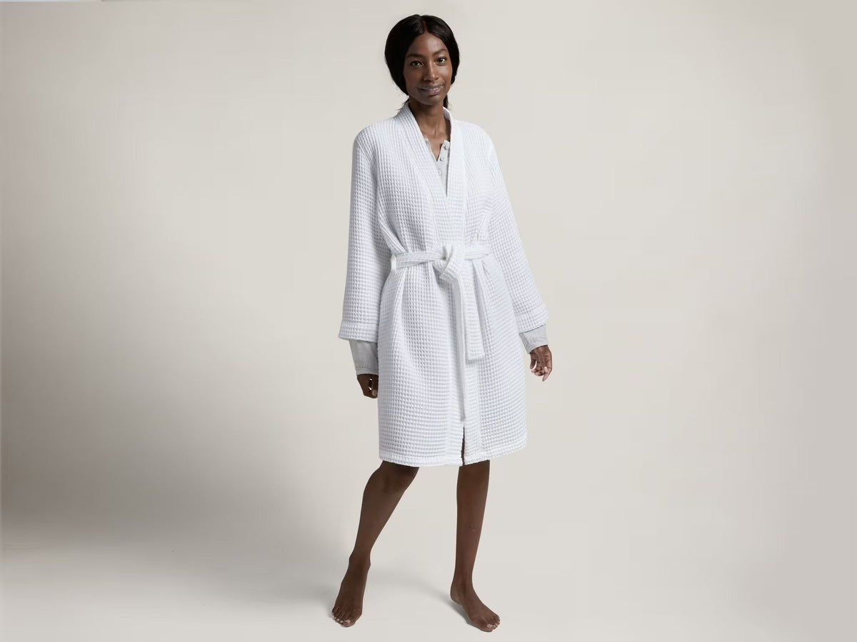 Waffle Robe (White) - Image 4
